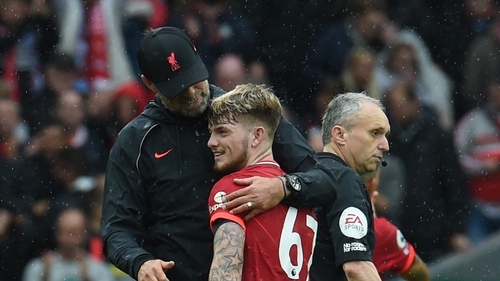 Harvey Elliott has returned to running after his ankle operation
