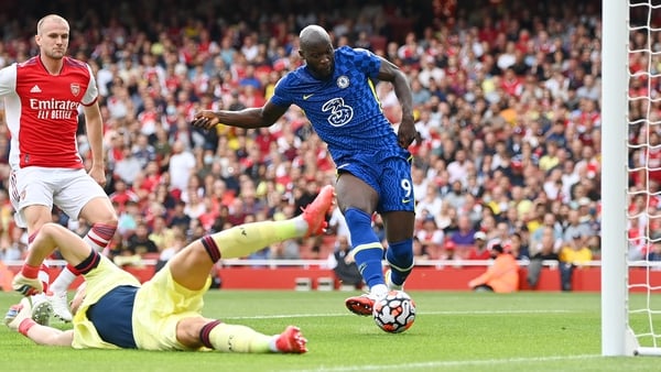 Romelu Lukaku could have had more goals on a comfortable day for Chelsea