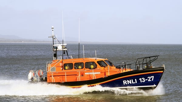 The RNLI lifeboat crew launched at 10.50pm on Sunday night and returned in the early hours of this morning (file image)