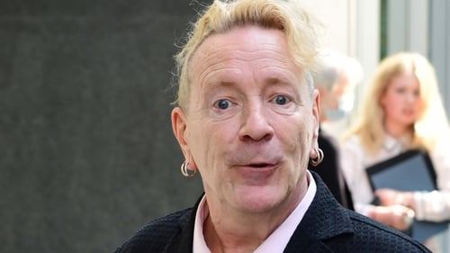 Former Sex Pistols frontman John Lydon, aka Johnny Rotten