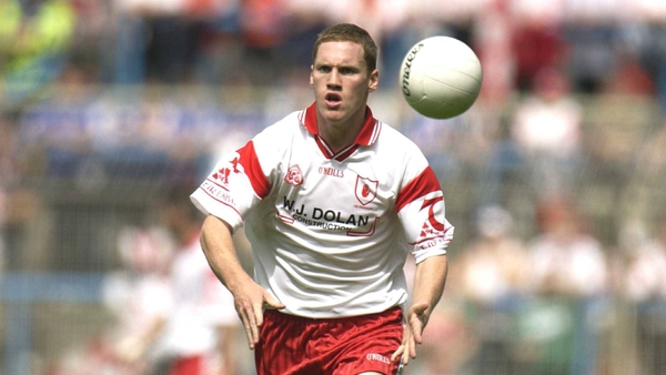 Cormac McAnallen in action for Tyrone