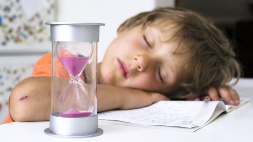 'This hourglass slowly empties while we're awake and refills while we're asleep'. Photo: Namaki/ Shutterstock