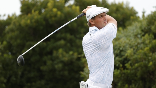 DeChambeau hit his longest drive of the season during the second round of the Sentry Tournament