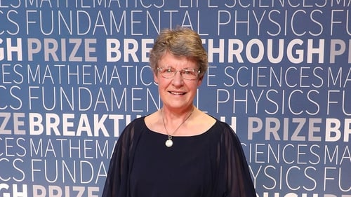 Professor Jocelyn Bell Burnell pictured at 7th Annual Breakthrough Prize Ceremony at NASA Ames Research Center in 2018