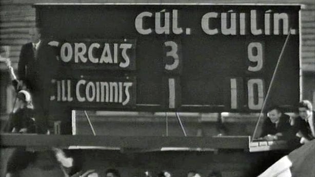 Cork v Kilkenny in the All Ireland Hurling Final (1966)