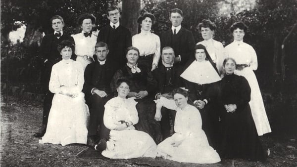 Some of the Ryan family of Tomcoole, Co Wexford. Photo: Ryan family
