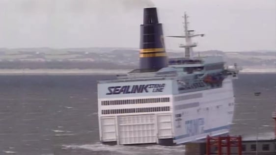 Sealink Stena Line ferry 'Felicity', 1991.