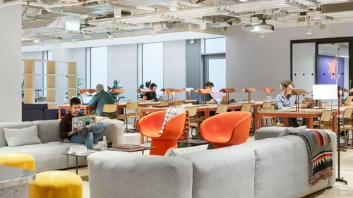 Two of WeWork's Dublin locations - including its Dublin Landings offices - will allow customers to book space on an hourly or daily basis
