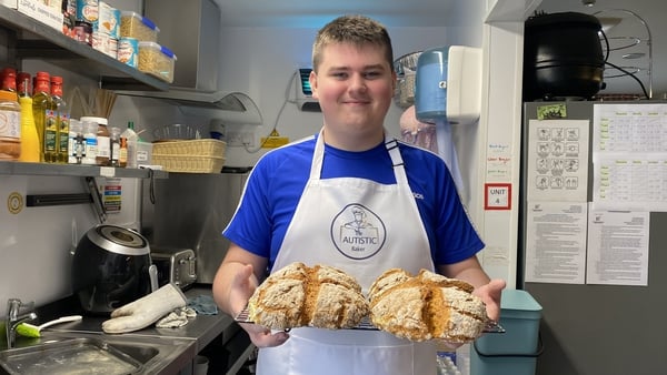 Seán O'Mahony is the in-house baker for The Cottage Community Cafe
