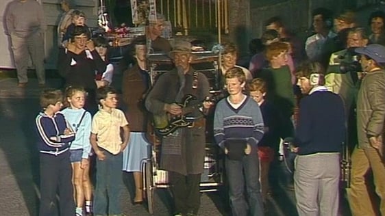 Dan Street Singer at the Festival of Kerry (1981)