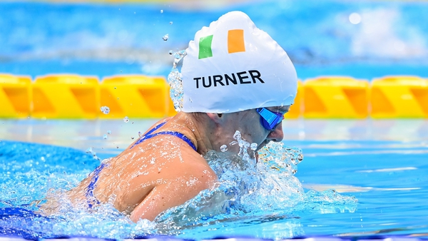 Nicole Turner finishes seventh in the 100m breaststroke (SB6) final
