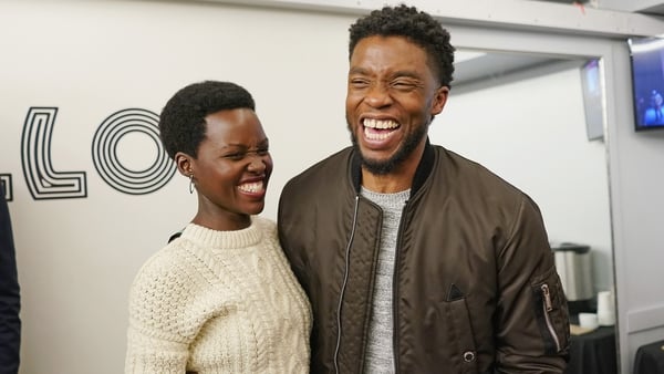 Lupita Nyong'o paid tribute to her Black Panther co-star Chadwick Boseman on Instagram