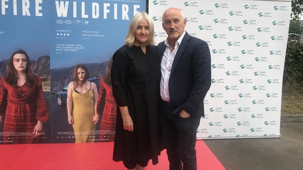 Barry and Sandra McGuigan arrive for the premiere