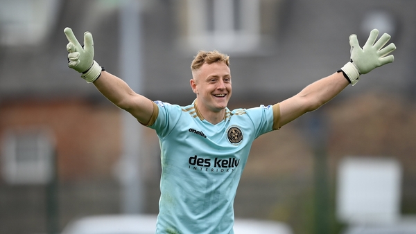 Bohemians goalkeeper James Talbot joins the Ireland squad