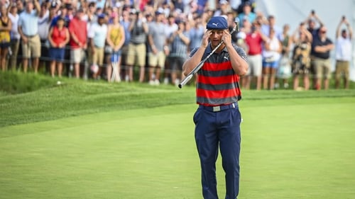 Bryson DeChambeau failed to win any of the three matches he contested at the Ryder Cup in 2018