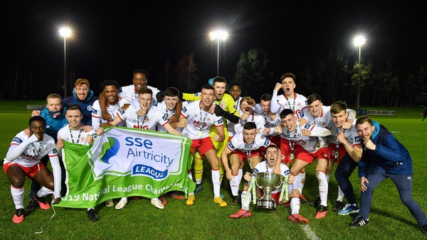 St Patrick's Athletic U19s are heading for Europe