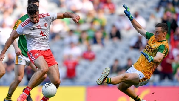 Conor McKenna scored two of Tyrone's three goals against Kerry