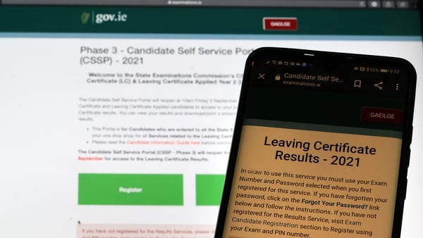 Students can access their results through the Candidate Self Service Portal (Pic: RollingNews.ie)