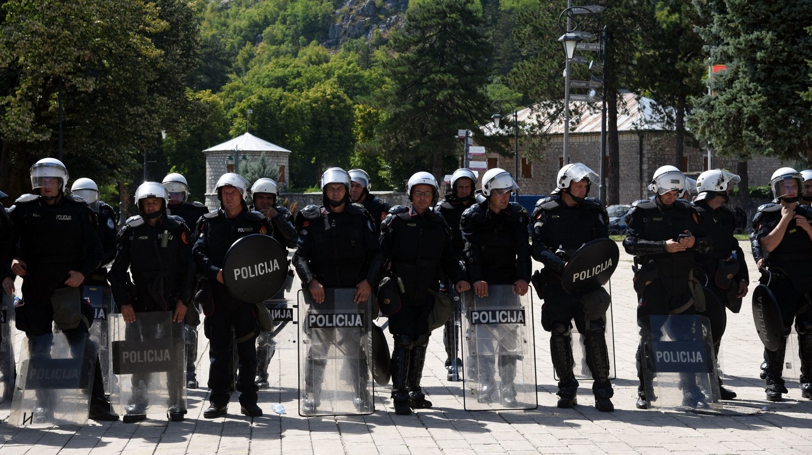 Montenegro Police Fire Teargas At Protesters