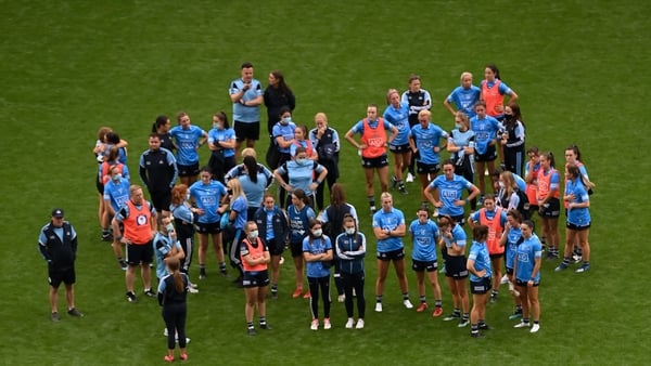 Dublin's squad after today's defeat