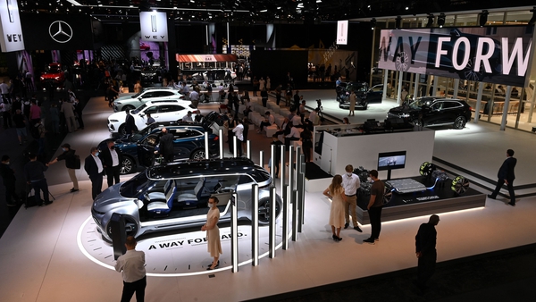 The IAA Mobility show in Munich is the first major motor industry event worldwide since the global coronavirus pandemic