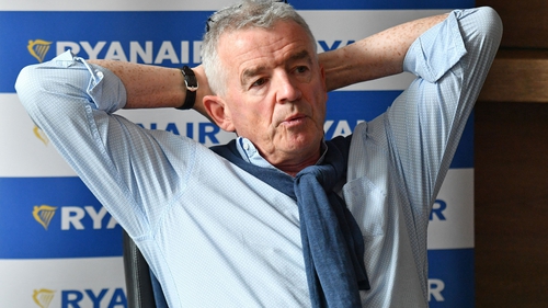 We live on an island and have a right to travel says Ryanair CEO Michael O'Leary (File image)