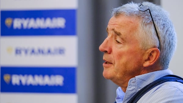 Ryanair CEO Michael O'Leary says there will be less capacity in summer 2022