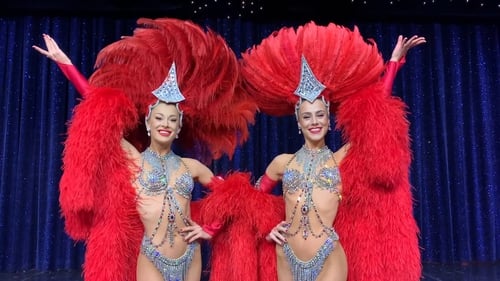 Isabelle and Claudine van den Bergh Cooke are dancers with the Moulin Rouge in Paris