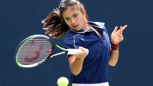 Emma Raducanu is the first player to reach a Grand Slam final after coming through the qualifiers
