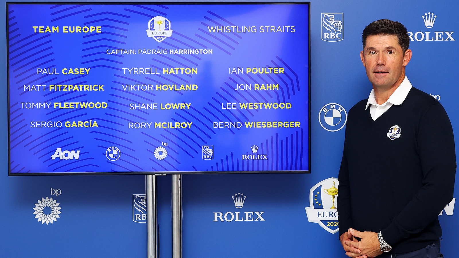 Padraig's picks Europe's Ryder Cup hopefuls