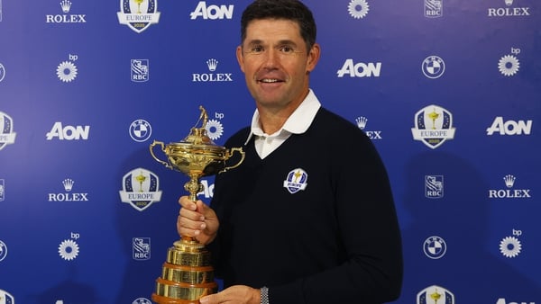 Padraig Harrington praised Shane Lowry's consistency after naming him as one of his three wildcards
