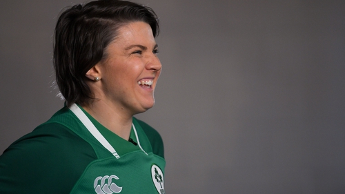 Ciara Griffin and her Ireland team-mates face Spain in Parma at 5pm