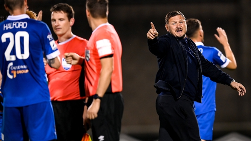 Waterford manager Marc Bircham was incensed by some of the referee's decisions in the loss to Shamrock Rovers