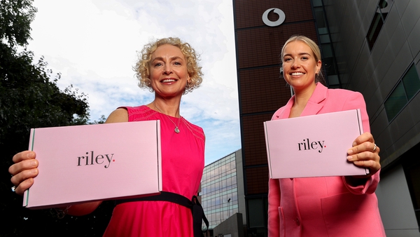 Anne O'Leary, CEO of Vodafone Ireland and Fiona Parfrey, Co-Founder of Riley
