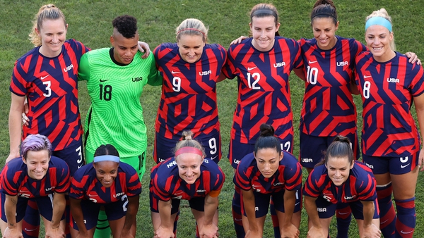 The In 2019 players from the women's team put their names to a lawsuit against the USSF over equal pay and working conditions