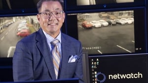 Netwatch Global CEO Kurt Takahashi in the Video Monitoring Centre of Netwatch's Hub in Carlow