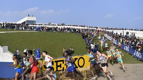A view of the last World Cross Country in AAarhus, Denmark