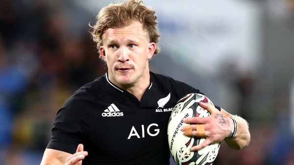 Damian McKenzie makes his second start at out-half for New Zealand