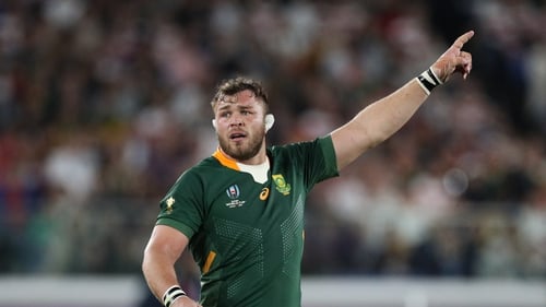 Vermeulen won the World Cup with South African in 2019
