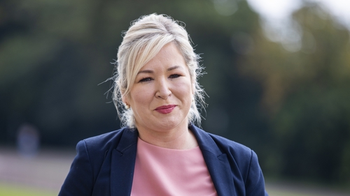 Michelle O'Neill said the announcement was 'warmly welcomed' by NI's business community