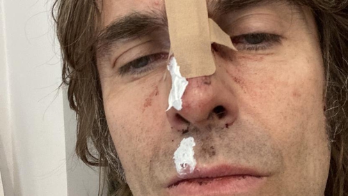 Liam Gallagher: you should've seen the helicopter . . .