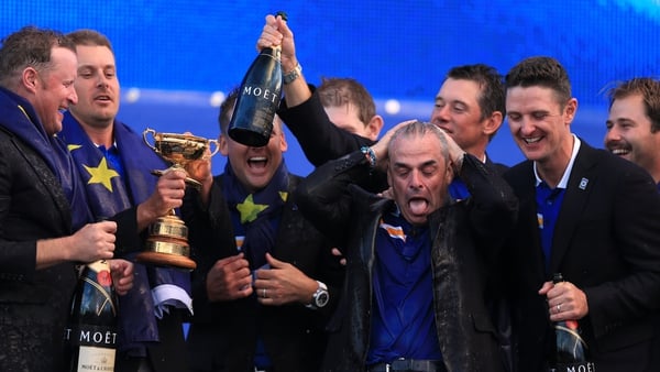 Champagned-soaked celebrations are a given at the Ryder Cup, whoever wins