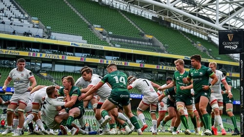 Connacht and Ulster met at the Aviva Stadium behind-closed-doors in 2020