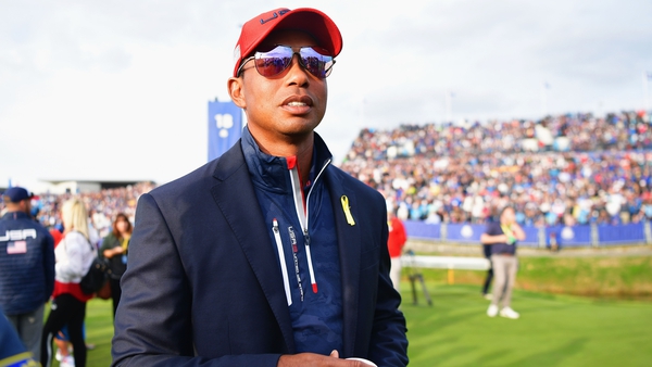 Tiger Woods will be backing the USA this week
