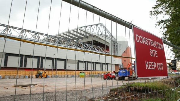 Work will formally start next week at Anfield