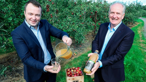 Peter Bough, Buying Director with Aldi Ireland and Peter Mulrine, Managing Director of Mulrines