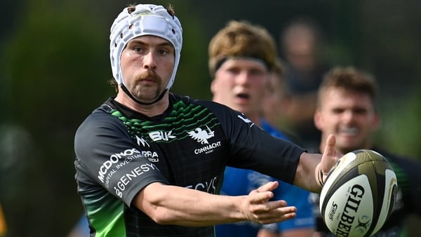 New signing Mack Hansen impressed during a recent Connacht Eagles game v Leinster A