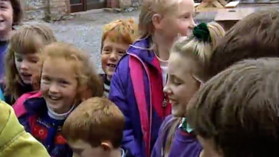 Children at Sonairte in County Meath (1991)
