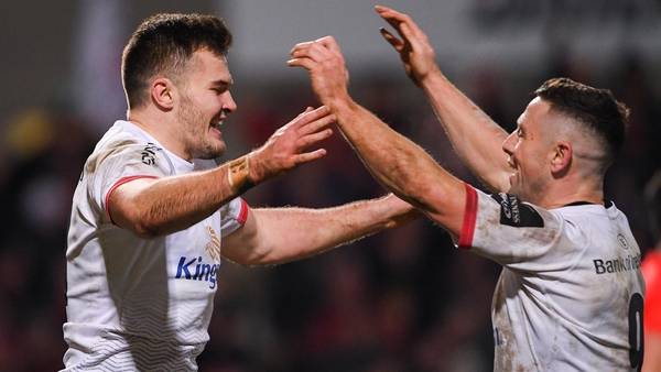 Jacob Stockdale and John Cooney are named in an exciting backline