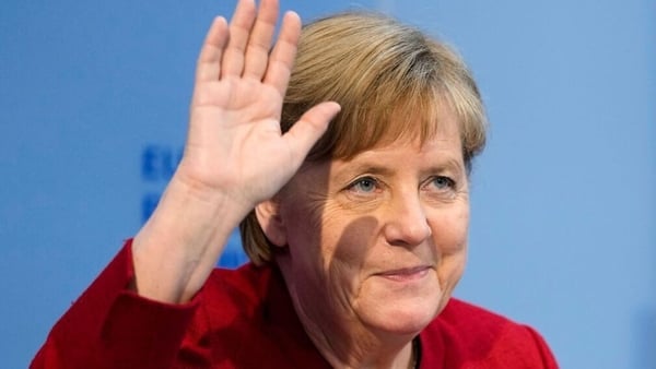 Outgoing German Chancellor Angela Merkel